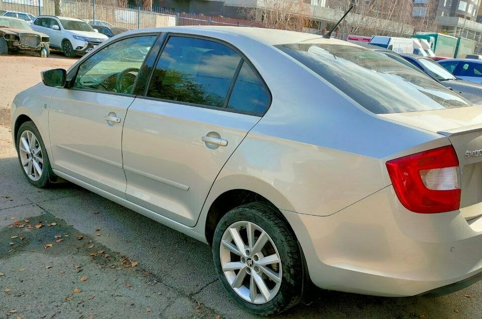 Skoda Rapid после кузовного ремонта и покраски